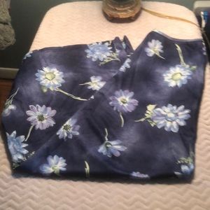 IDFY FLORAL BLUE SKIRT